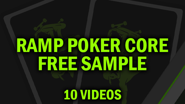 Ramp Poker Core Sample